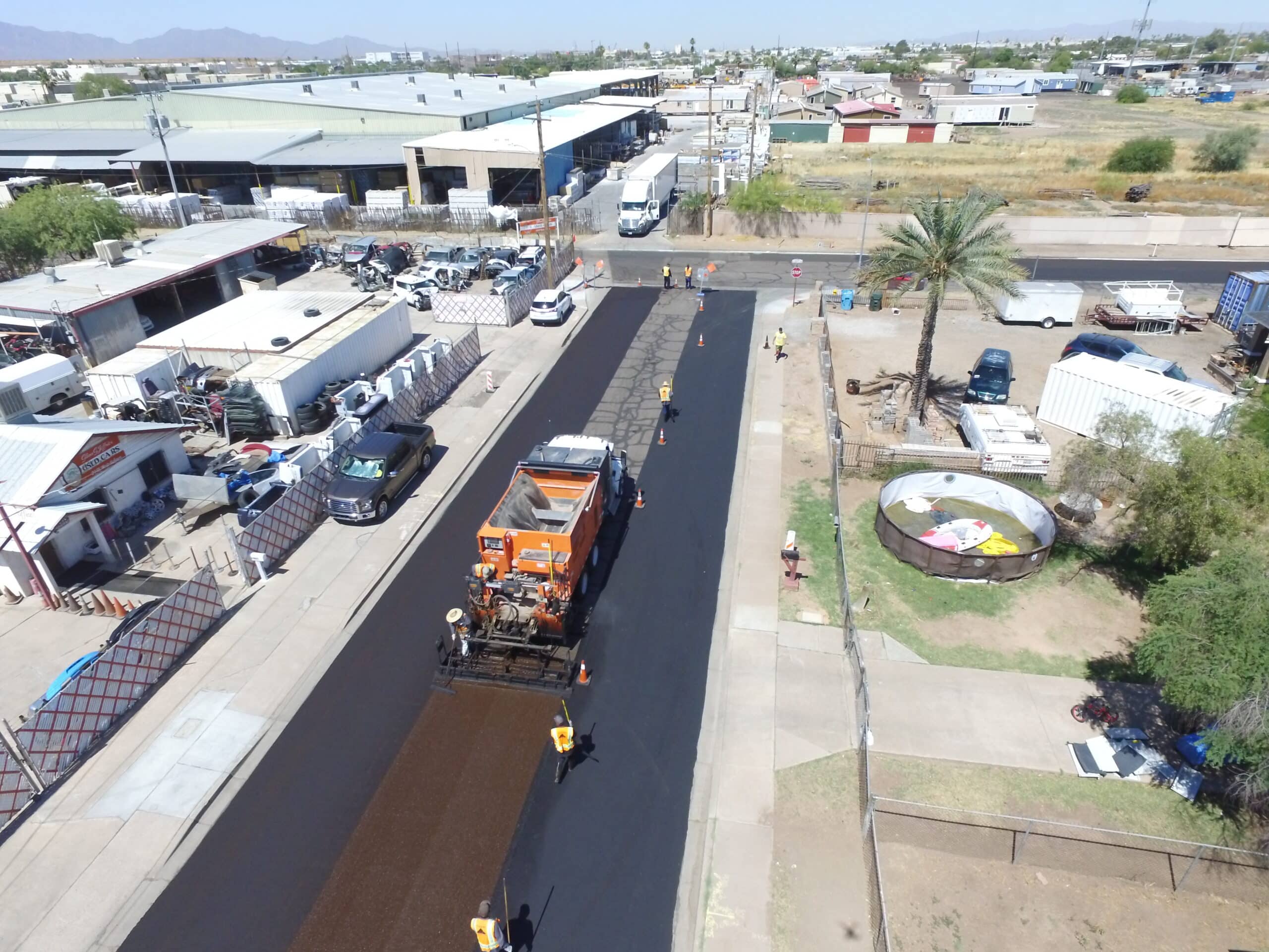 Pavement Preservation job